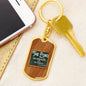 ~ Warriors - Psalm 28:7 - Keychain (v2) ~