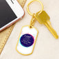 ~ Warriors - 1 Peter 5:7 - Keychain (v2) ~