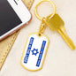 ~ Patriot - Psalm 33:12 - Keychain (v4) ~