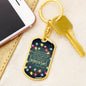 ~ Christmas - Isaiah 7:14 - Keychain (v5) ~