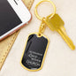 ~ Husband - Ephesians 5:25 - Keychain (v6) ~