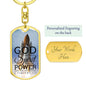 ~ Patriot - 2 Timothy 1:7 - Keychain (v1) ~