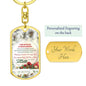 ~ Christmas - Isaiah 9:6 - Keychain (v8) ~