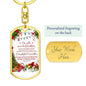 ~ Christmas - Isaiah 9:6 - Keychain (v5) ~