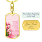 ~ Mother - Proverbs 31:25-26 - Keychain (v1) ~