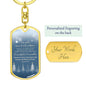 ~ Christmas - Isaiah 9:6 - Keychain (v9) ~