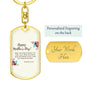 ~ Mother - Proverbs 31:28 - Keychain (v2) ~