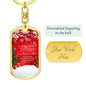 ~ Christmas - Isaiah 9:6 - Keychain (v4) ~