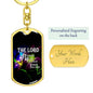 ~ Warriors - Psalm 28:7 - Keychain (v1) ~