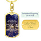 ~ Strength - Isaiah 41:10 - Keychain (v1) ~
