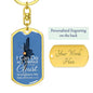 ~ Patriot - Philippians 4:13 - Keychain (v1) ~