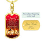 ~ Christmas - Isaiah 7:14 - Keychain (v4) ~