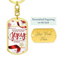 ~ Christmas - Matthew 1:21 - Keychain (v5) ~