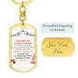 ~ Christmas - Isaiah 9:6 - Keychain (v2) ~