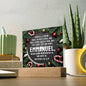 ~ Christmas - Matthew 1:23 - Plaque (v4) ~