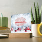 ~ Christmas - Matthew 1:23 - Plaque (v1) ~