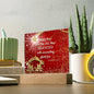~ Christmas - Matthew 2:10 - Plaque (v5) ~