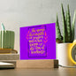 ~ Mother - Proverbs 31:28 - Plaque (v6) ~
