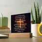 ~ Strength - 2 Peter 1:3 - Plaque (v1) ~