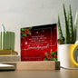 ~ Christmas - Isaiah 7:14 - Plaque (v2) ~
