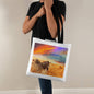 WARRIORS - Black&Whilte - Canvas Tote (v1)