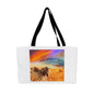 WARRIORS - Black&Whilte - Canvas Weekend Tote (v1)