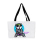 WARRIORS - Black&Whilte - Canvas Weekend Tote (v3)