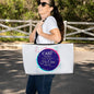 WARRIORS - 1 Peter 5:7 - Canvas Weekend Tote (v2)