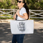 WARRIORS - Psalm 28:7 - Canvas Weekend Tote (v3)