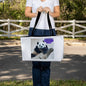 WARRIORS - Black&Whilte - Canvas Weekend Tote (v2)