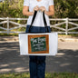 WARRIORS - Psalm 28:7 - Canvas Weekend Tote (v2)
