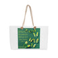 WARRIORS - Esther 4:14 - Canvas Weekend Tote (v4)