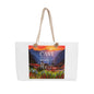WARRIORS - 1 Peter 5:7 - Canvas Weekend Tote (v1)