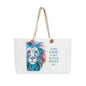 WARRIORS - Joshua 1:9 - Canvas Weekend Tote (v1)