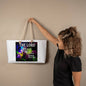 WARRIORS - Psalm 28:7 - Canvas Weekend Tote (v1)