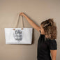 WARRIORS - Psalm 28:7 - Canvas Weekend Tote (v3)