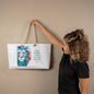 WARRIORS - Joshua 1:9 - Canvas Weekend Tote (v1)