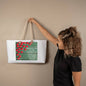 WARRIORS - Esther 4:14 - Canvas Weekend Tote (v6)