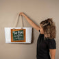 WARRIORS - Psalm 28:7 - Canvas Weekend Tote (v2)