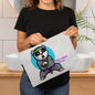 WARRIORS - Black&Whilte - Canvas Pouch LG (v3)
