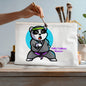 WARRIORS - Black&Whilte - Canvas Pouch LG (v3)