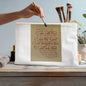 WARRIORS - Isaiah 41:10 - Canvas Pouch LG (v2)