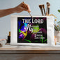 WARRIORS - Psalm 28:7 - Canvas Pouch LG (v1)