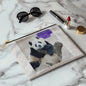 WARRIORS - Black&Whilte - Canvas Pouch LG (v2)