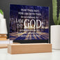 ~ Strength - Isaiah 41:10 - Plaque (v1) ~