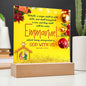 ~ Christmas - Matthew 1:23 - Plaque (v3) ~