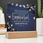 ~ Christmas - Matthew 1:23 - Plaque (v2) ~