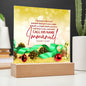 ~ Christmas - Isaiah 7:14 - Plaque (v3) ~