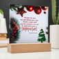 ~ Christmas - Isaiah 7:14 - Plaque (v1) ~
