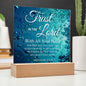 ~ Guidance - Proverbs 3:5-6 - Plaque (v4) ~